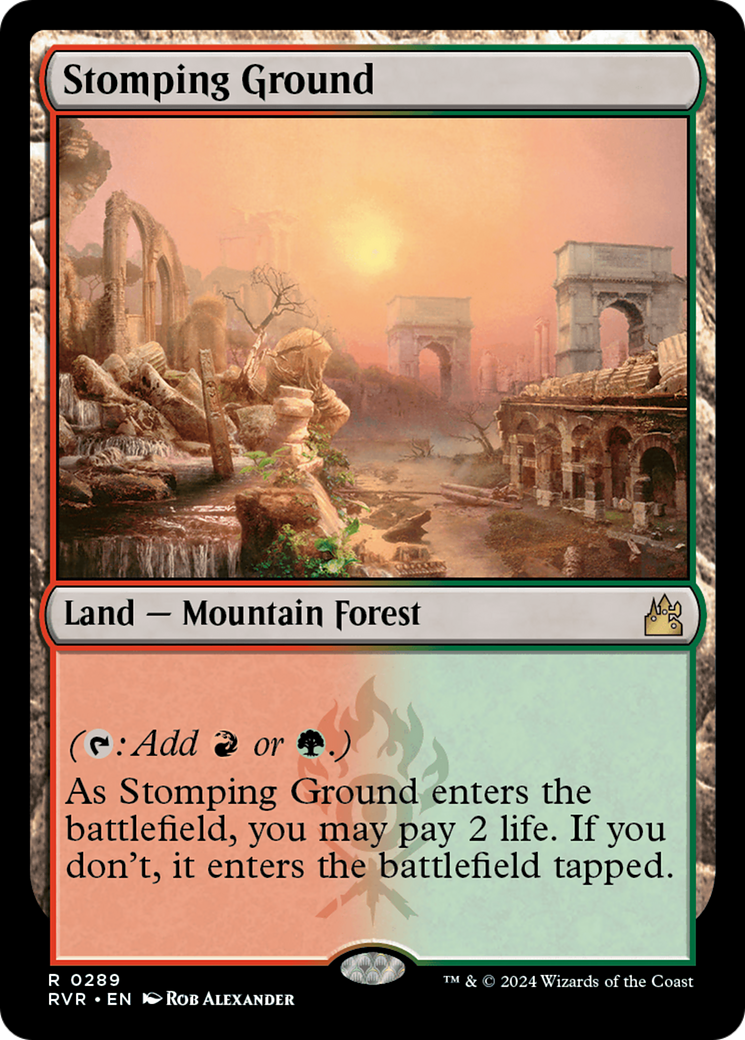 Stomping Ground (RVR-289) - Ravnica Remastered - Magic The Gathering