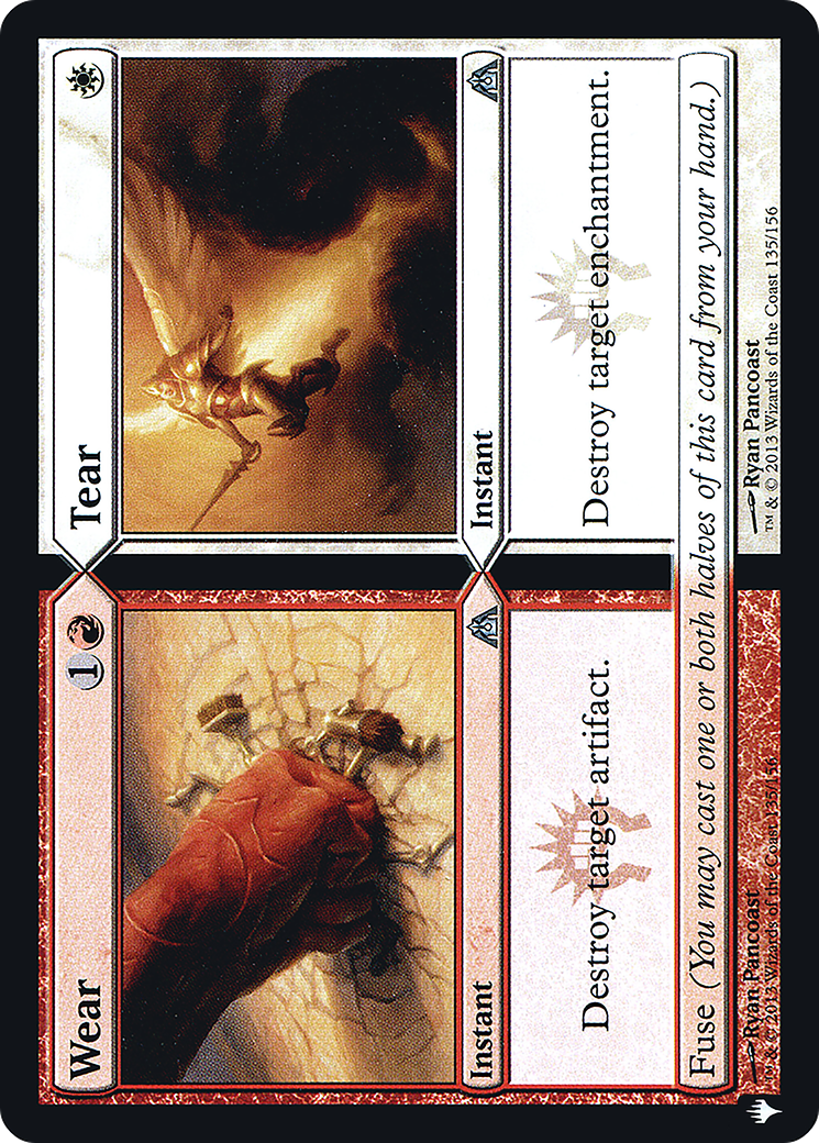 FOIL Wear // Tear (LIST-DGM-135) - The List - Magic The Gathering