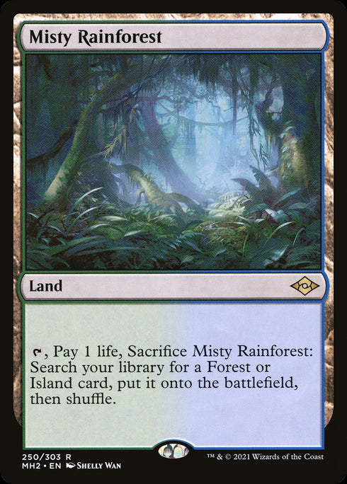 Misty Rainforest (MH2-250) - Modern Horizons 2 - Magic The Gathering