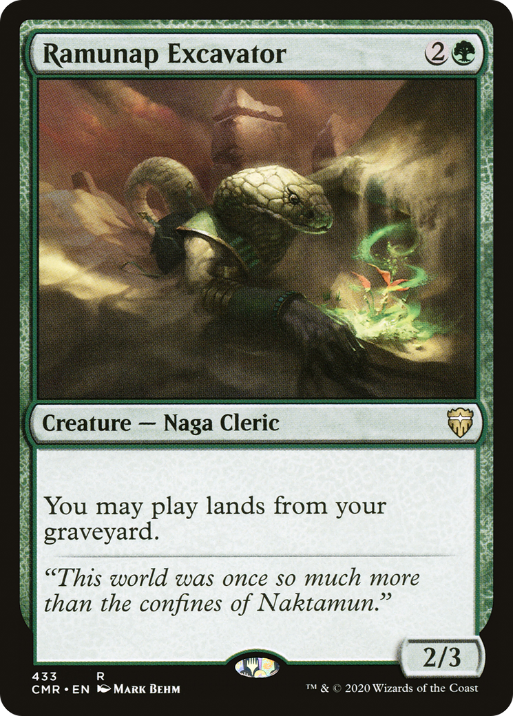 Ramunap Excavator (CMR-433) - Commander Legends - Magic The Gathering