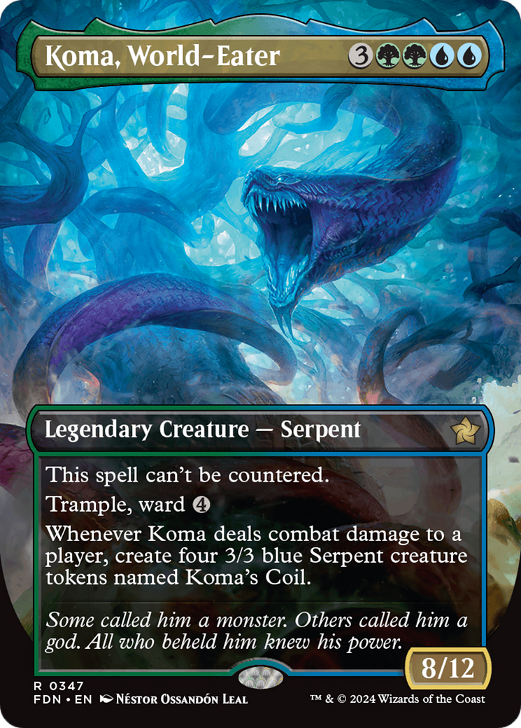 Koma, World-Eater (FDN-347) - Foundations - Magic The Gathering