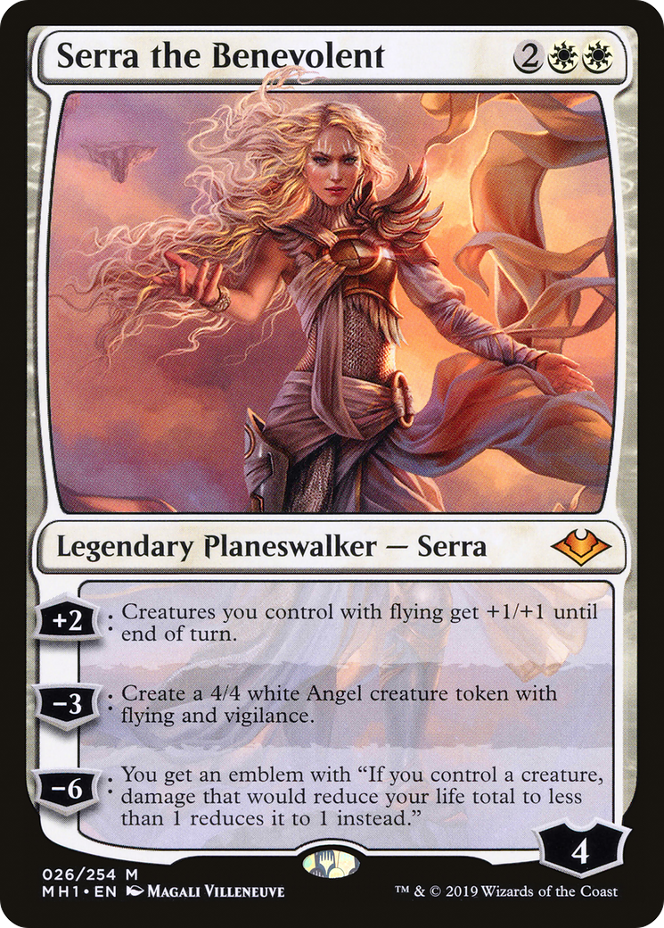 FOIL Serra the Benevolent (MH1-026) - Modern Horizons - Magic The Gathering