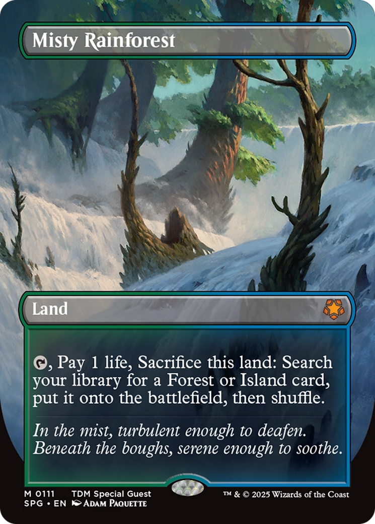 Misty Rainforest (SPG-111) - Special Guests - Magic The Gathering