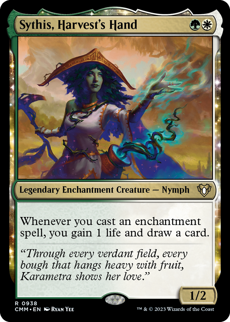 Sythis, Harvest's Hand (CMM-938) - Commander Masters - Magic The Gathering