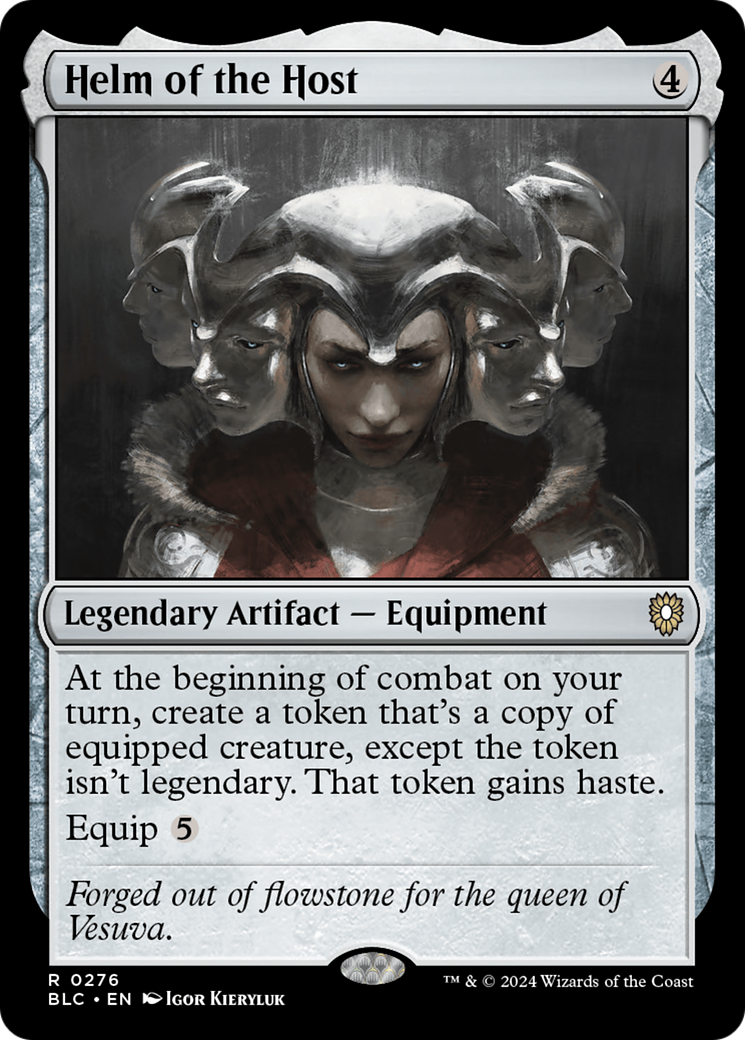 Helm of the Host (BLC-276) - Bloomburrow Commander - Magic The Gathering