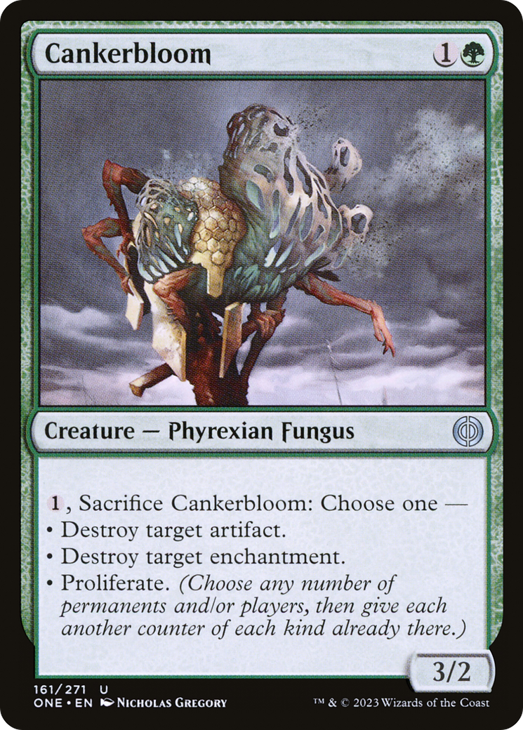 FOIL Cankerbloom (ONE-161) - Phyrexia: All Will Be One - Magic The Gathering