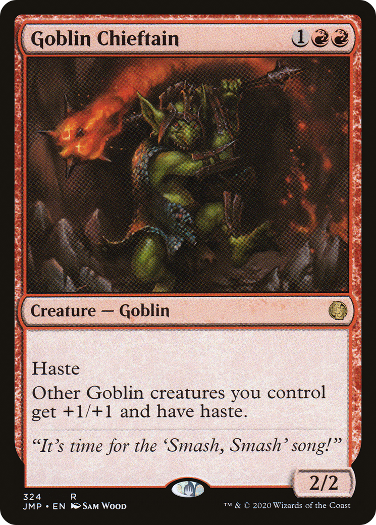 Goblin Chieftain (JMP-324) - Jumpstart - Magic The Gathering
