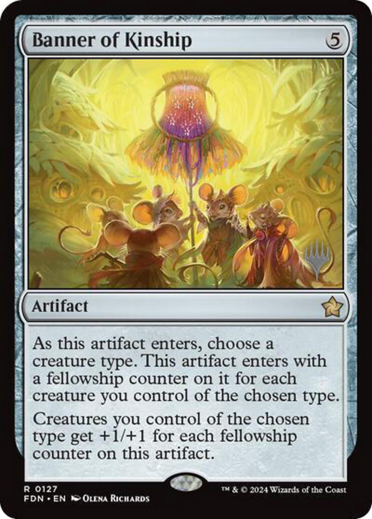 Banner of Kinship (PPDFT-127) - Foundations Promos - Magic The Gathering