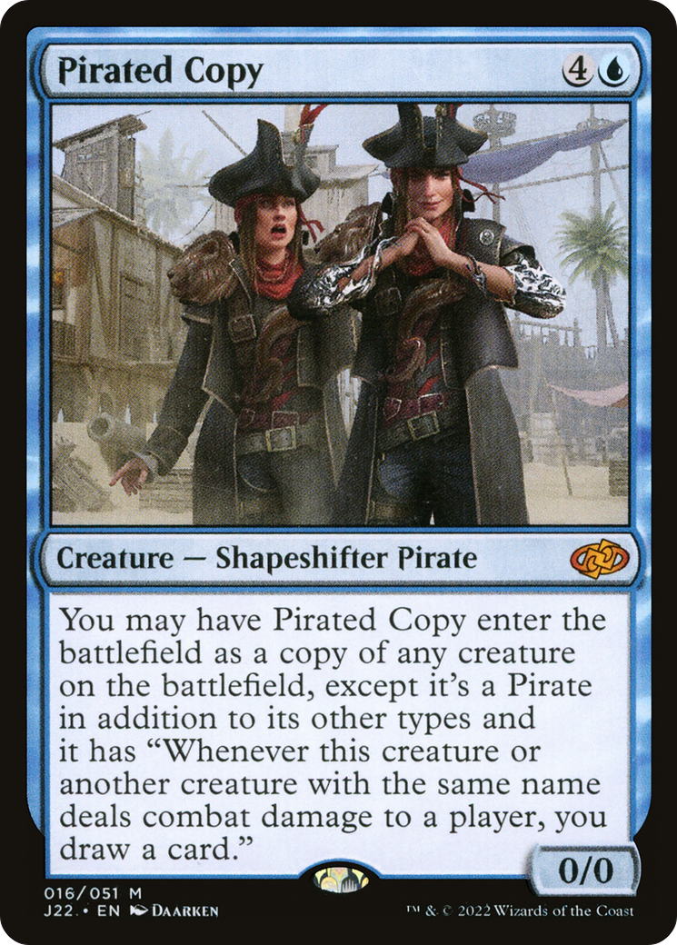 Pirated Copy (J22-016) - Jumpstart 2022 - Magic The Gathering