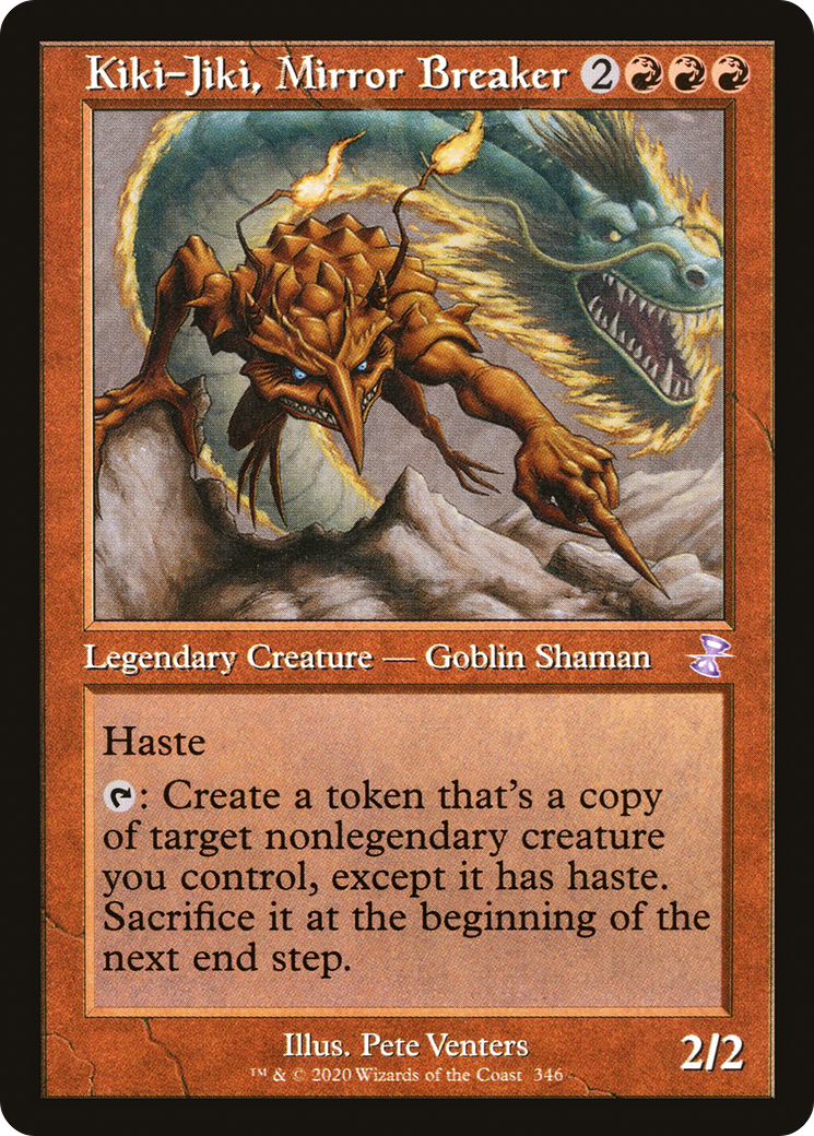 FOIL Kiki-Jiki, Mirror Breaker (TSR-346) - Time Spiral Remastered - Magic The Gathering