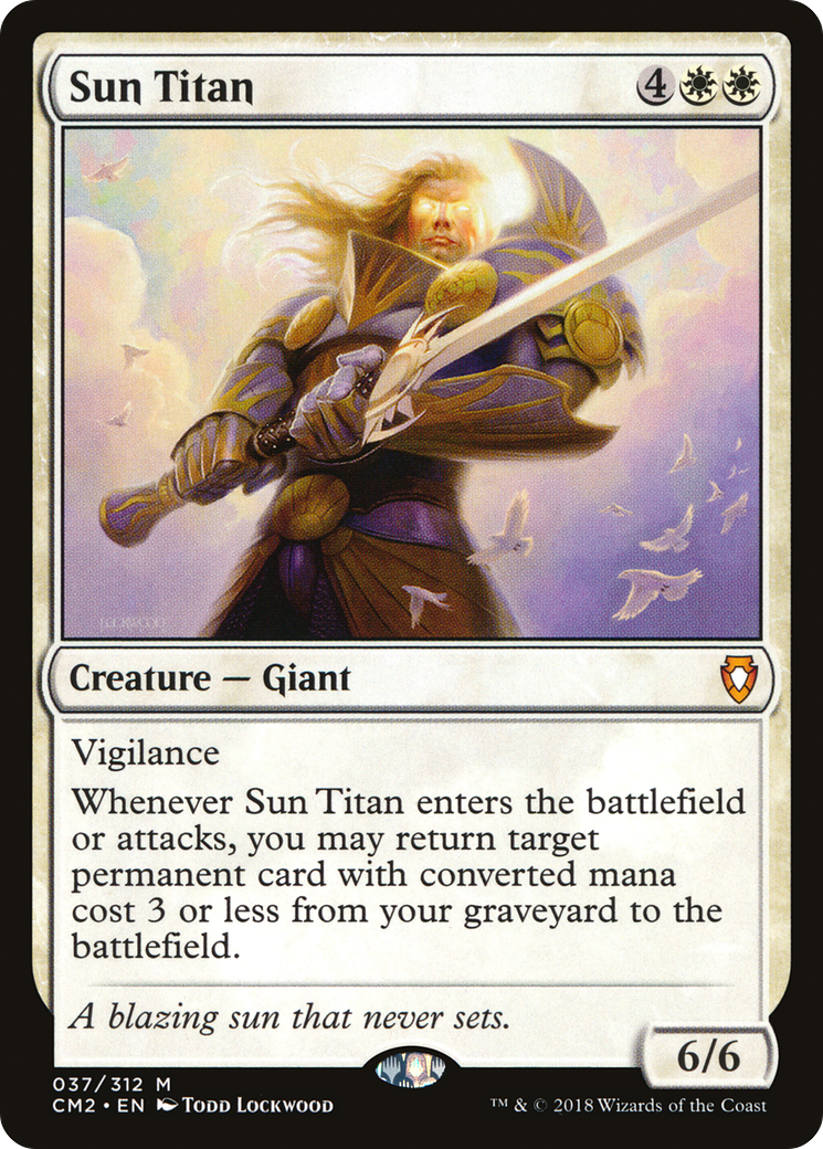 Sun Titan (CM2-037) - Commander Anthology Volume II - Magic The Gathering