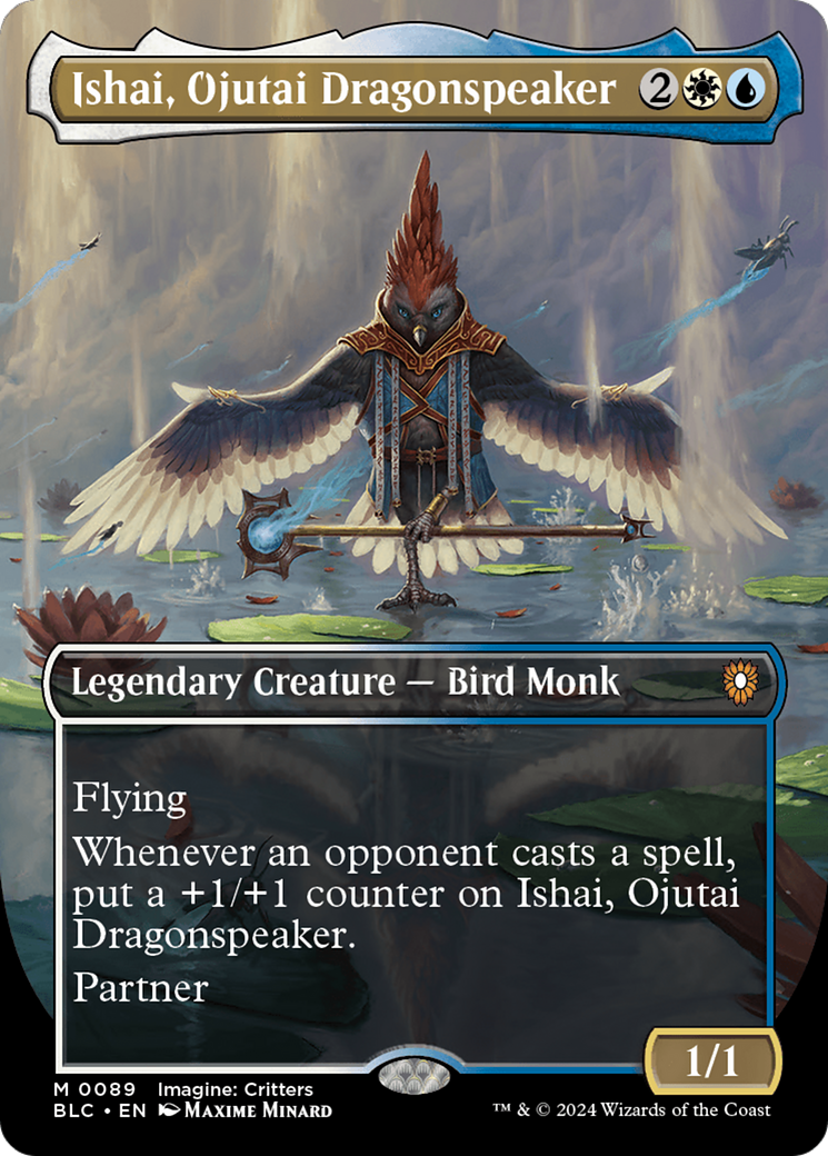 Ishai, Ojutai Dragonspeaker (BLC-089) - Bloomburrow Commander - Magic The Gathering