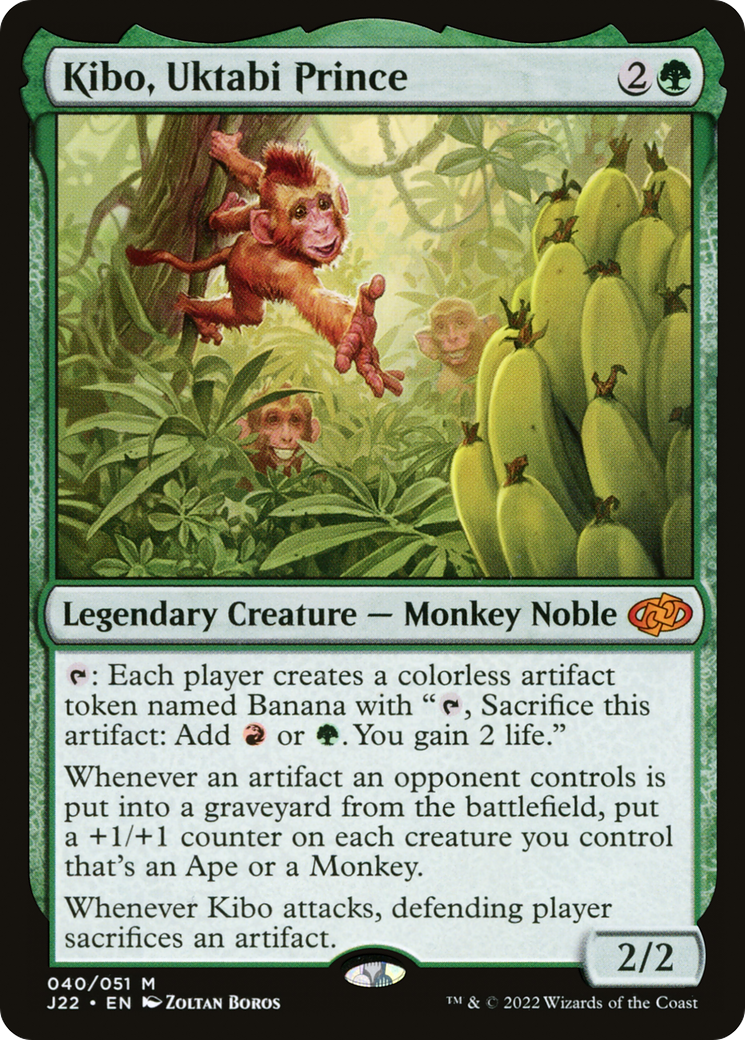 Kibo, Uktabi Prince (J22-040) - Jumpstart 2022 - Magic The Gathering