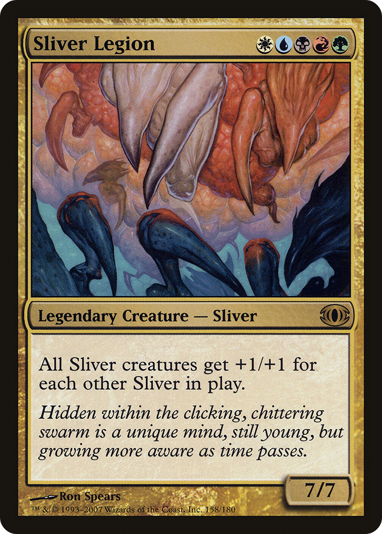 FOIL Sliver Legion (FUT-158) - Future Sight - Magic The Gathering