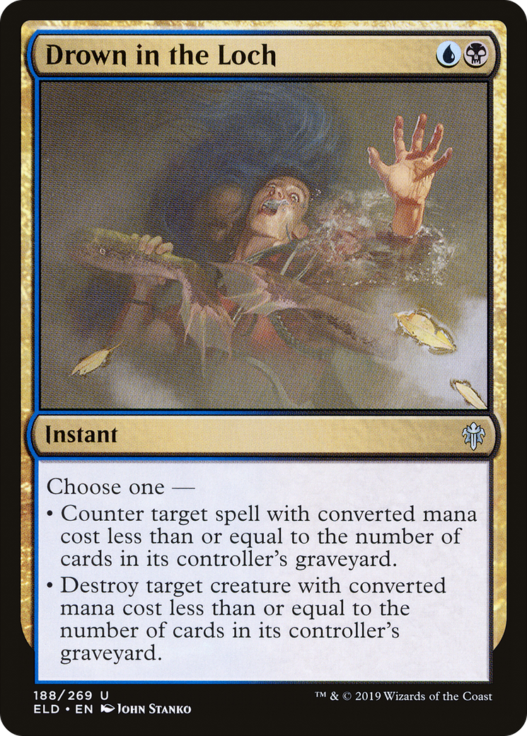 FOIL Drown in the Loch (ELD-188) - Throne of Eldraine - Magic The Gathering
