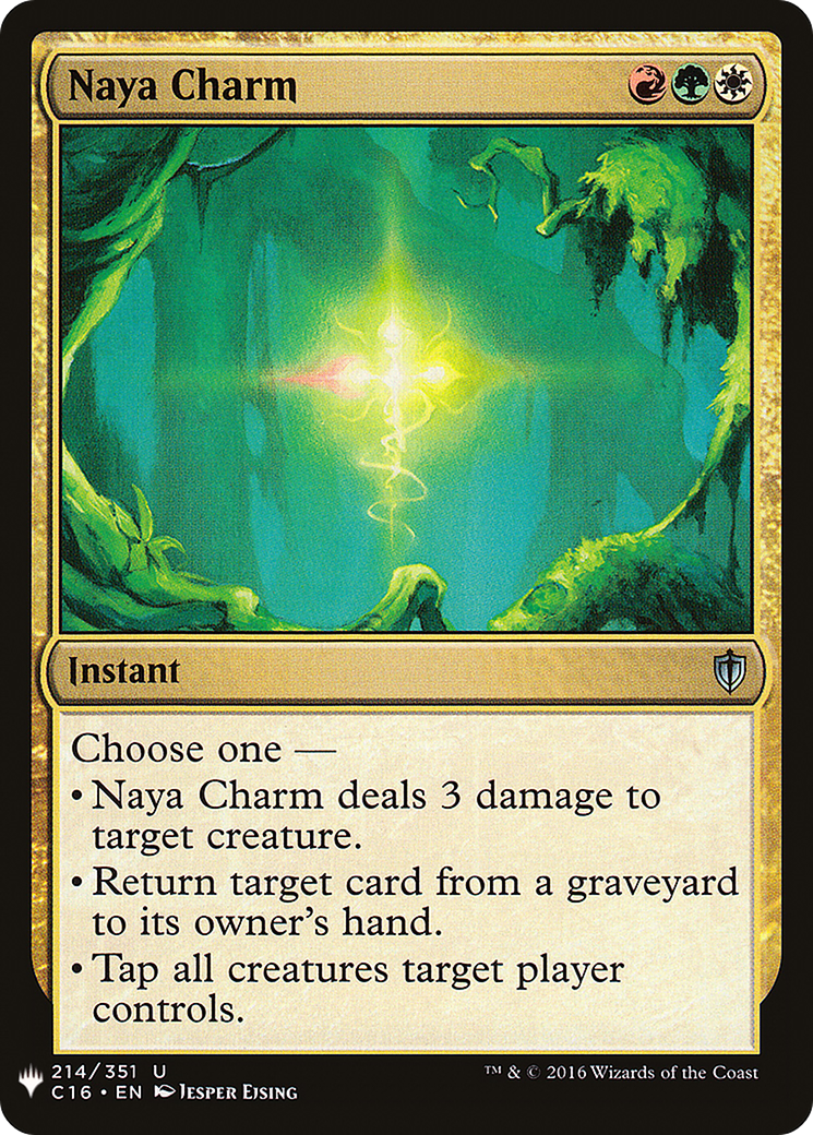 Naya Charm (LIST-C16-214) - The List - Magic The Gathering