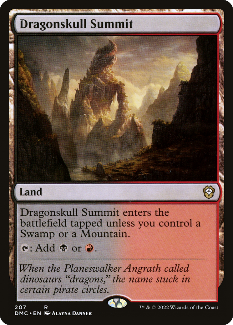 Dragonskull Summit (DMC-207) - Dominaria United Commander - Magic The Gathering