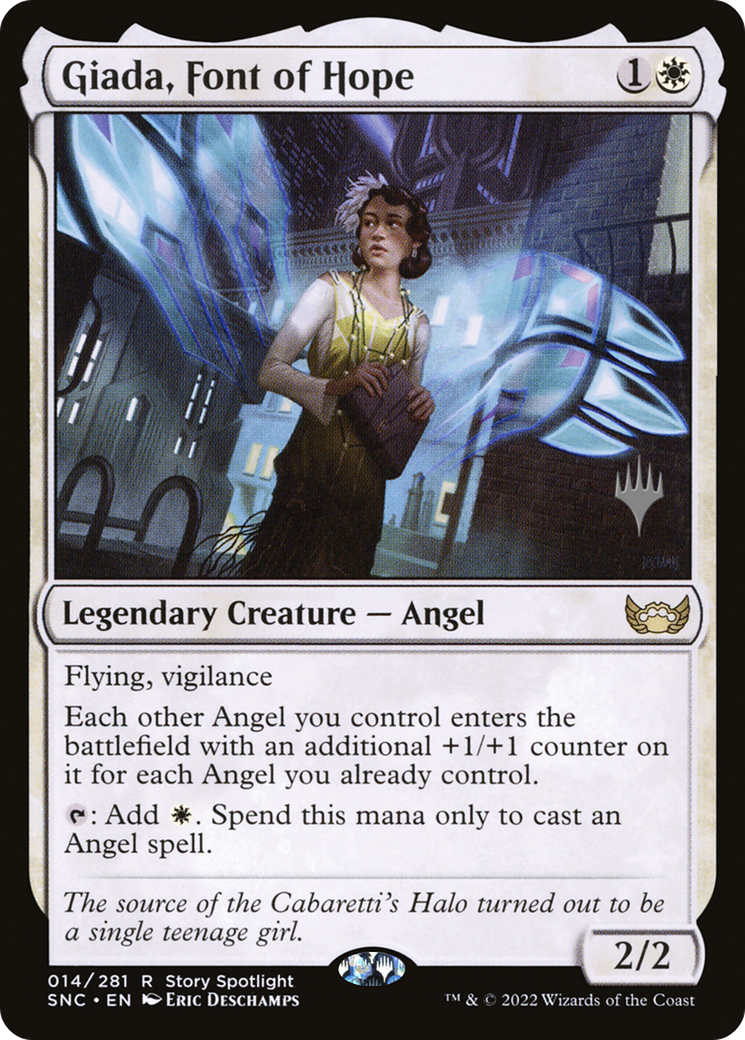 FOIL Giada, Font of Hope (PPSNC-14P) - Streets of New Capenna Promos - Magic The Gathering