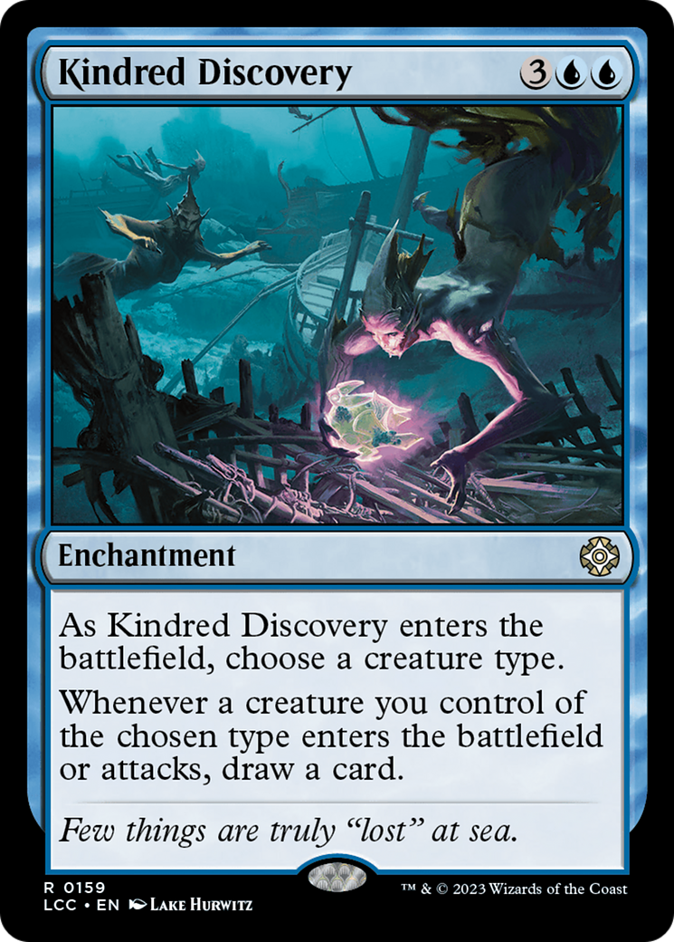Kindred Discovery (LCC-159) - The Lost Caverns of Ixalan Commander - Magic The Gathering