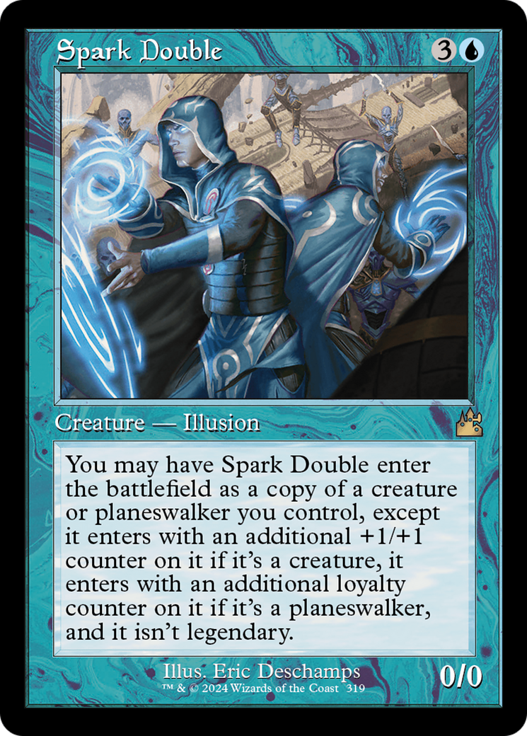 Spark Double (Retro Frame) (RVR-319) - Ravnica Remastered - Magic The Gathering