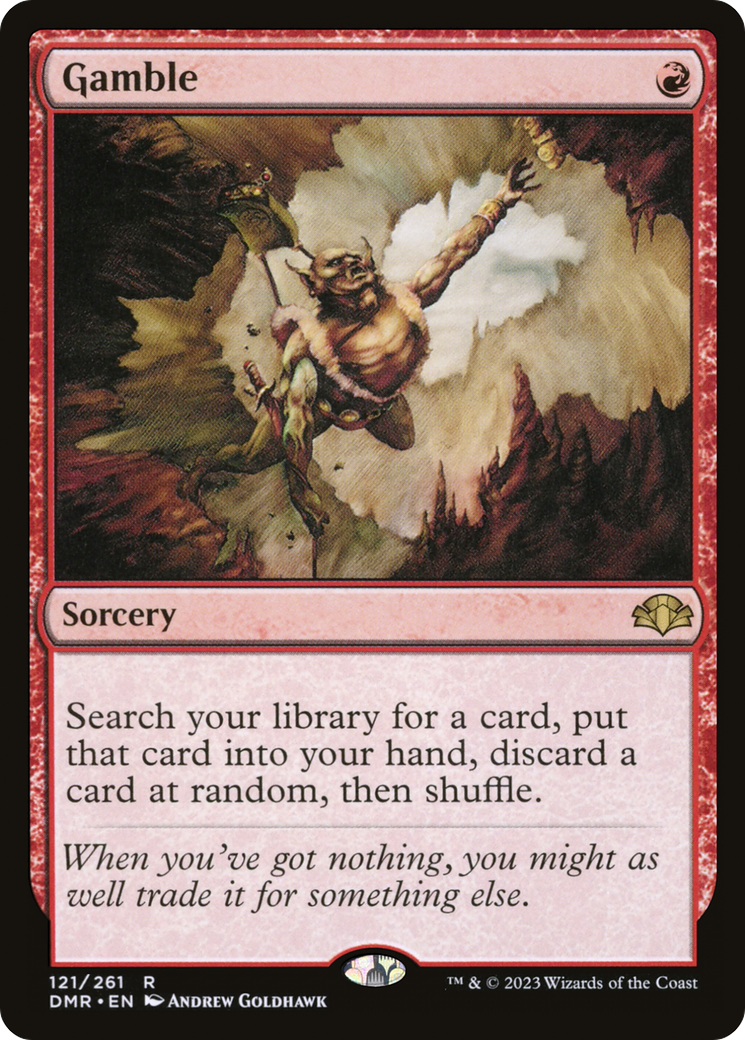 Gamble (DMR-121) - Dominaria Remastered - Magic The Gathering