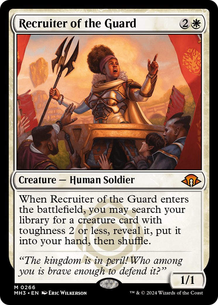 Recruiter of the Guard (MH3-266) - Modern Horizons 3 - Magic The Gathering
