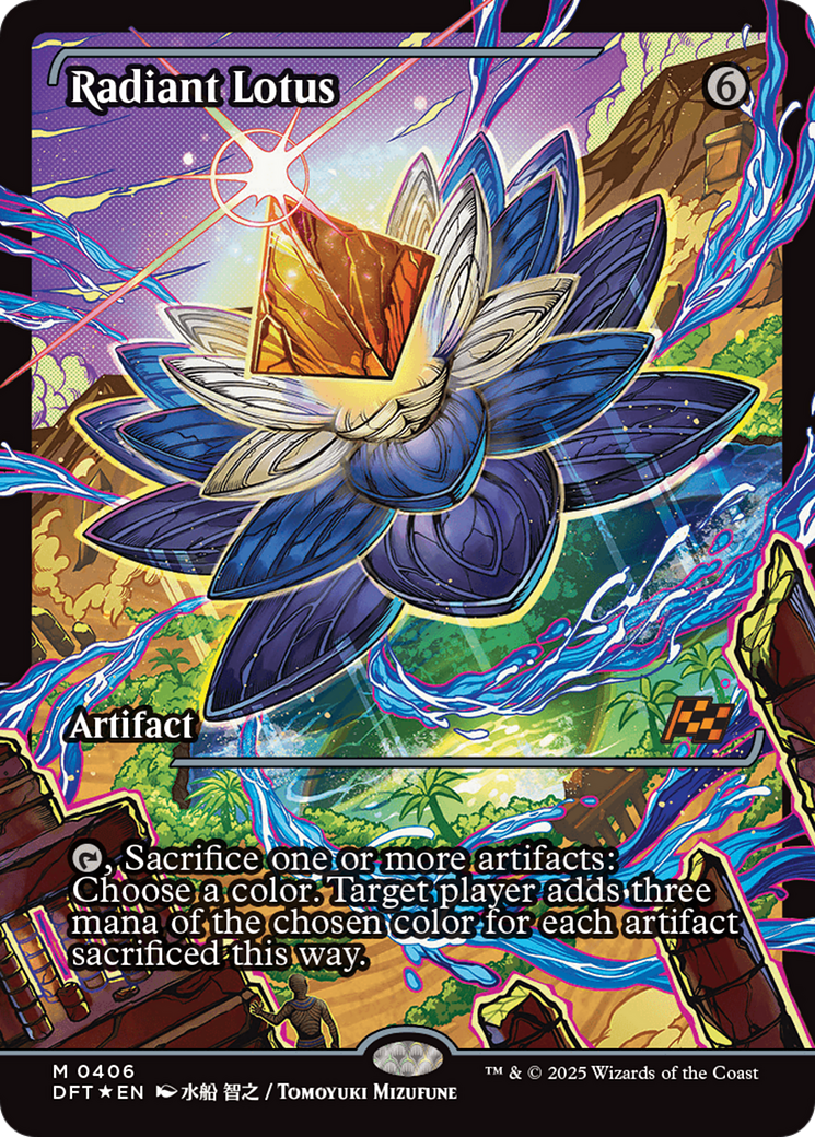 FOIL Radiant Lotus (DFT-406) - Aetherdrift - Magic The Gathering