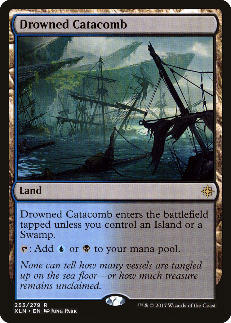 Drowned Catacomb (XLN-253) - Ixalan - Magic The Gathering