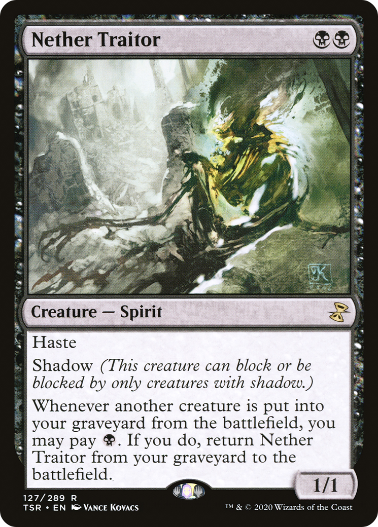 FOIL Nether Traitor (TSR-127) - Time Spiral Remastered - Magic The Gathering