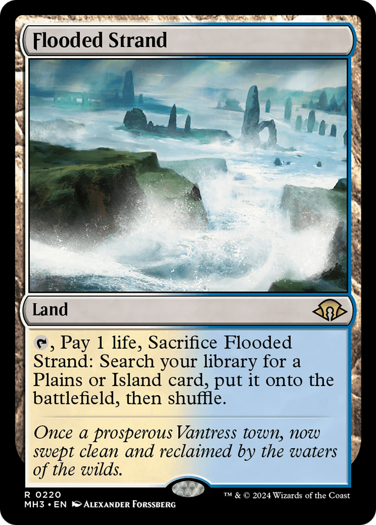 Flooded Strand (MH3-220) - Modern Horizons 3 - Magic The Gathering
