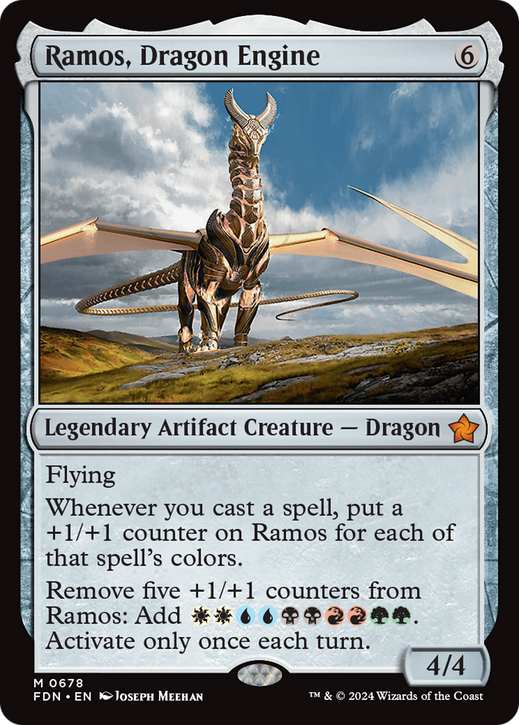 Ramos, Dragon Engine (FDN-678) - Foundations - Magic The Gathering