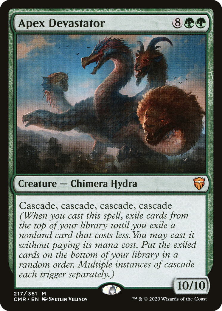 FOIL Apex Devastator (CMR-217) - Commander Legends - Magic The Gathering
