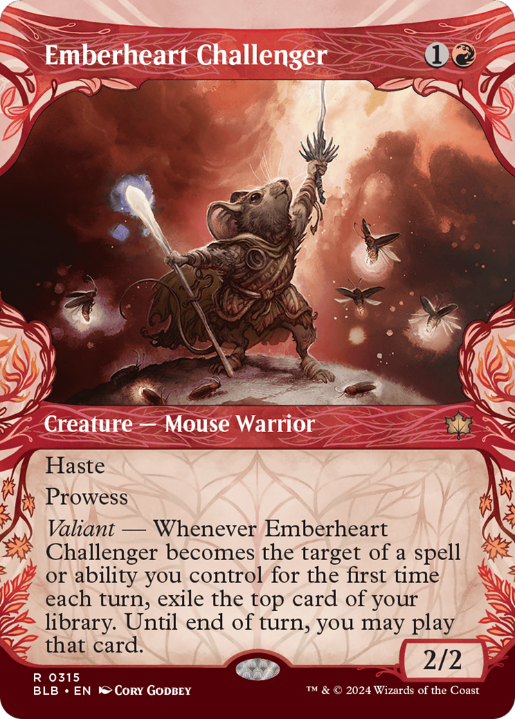 Emberheart Challenger (BLB-315) - Bloomburrow - Magic The Gathering