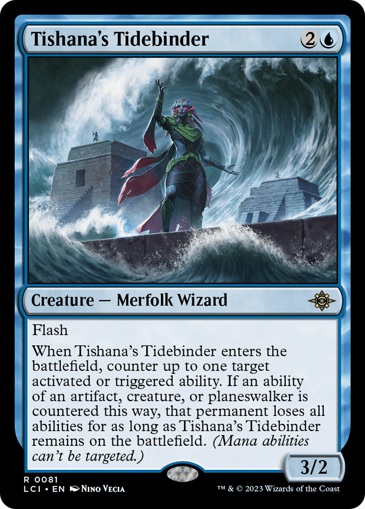 FOIL Tishana's Tidebinder (LCI-081) - The Lost Caverns of Ixalan - Magic The Gathering