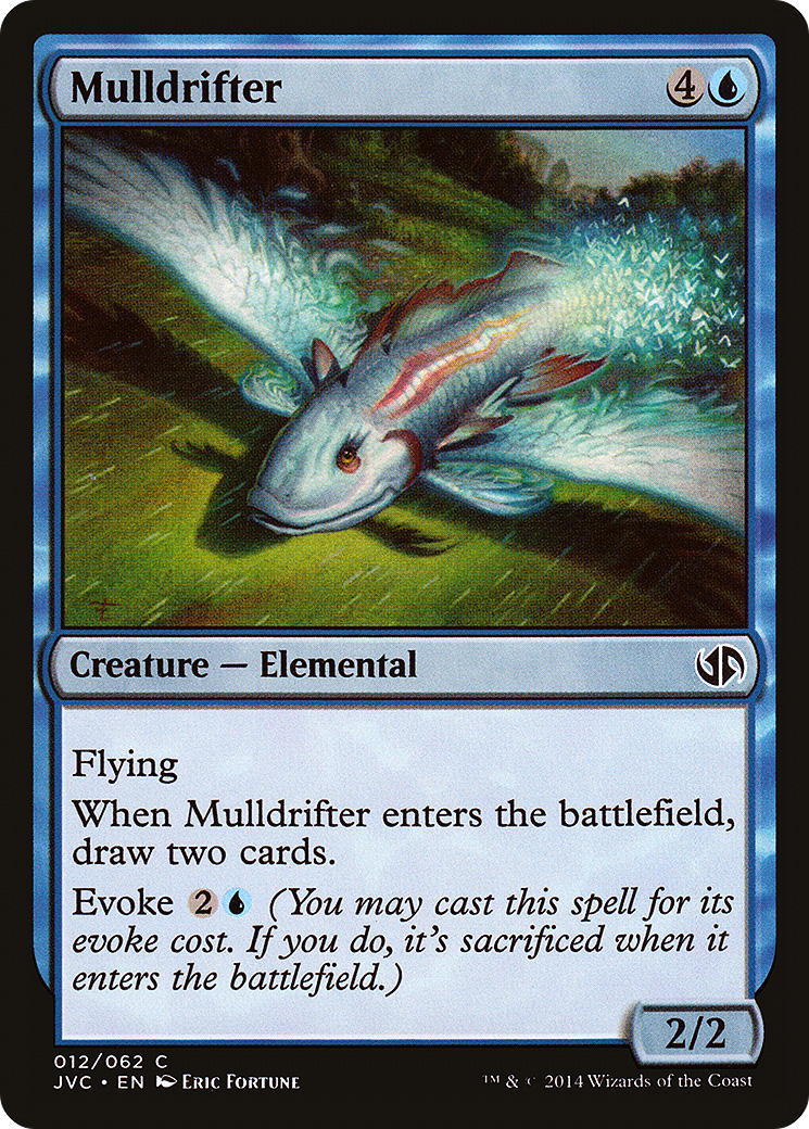 Mulldrifter (DD3-012) - Duel Decks Anthology: Jace vs. Chandra - Magic The Gathering