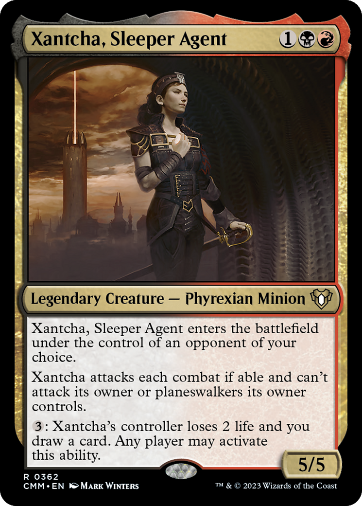 FOIL Xantcha, Sleeper Agent (CMM-362) - Commander Masters - Magic The Gathering