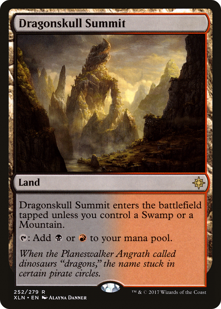 FOIL Dragonskull Summit (XLN-252) - Ixalan - Magic The Gathering