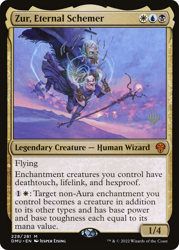 Zur, Eternal Schemer (PPDMU-228P) - Dominaria United Promos - Magic The Gathering