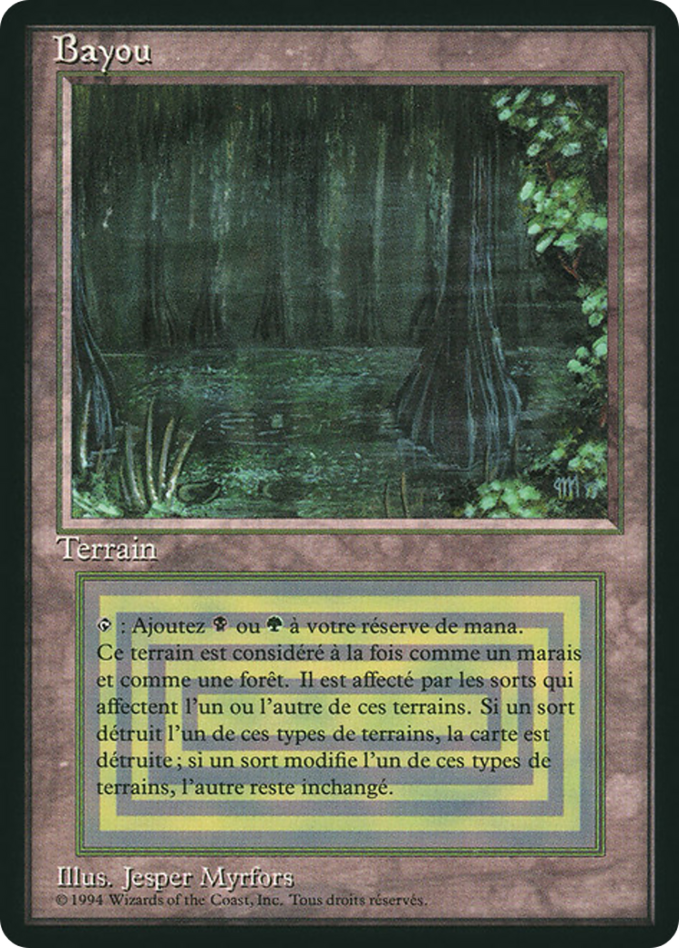 Bayou (FBB-) - Foreign Black Border - Magic The Gathering
