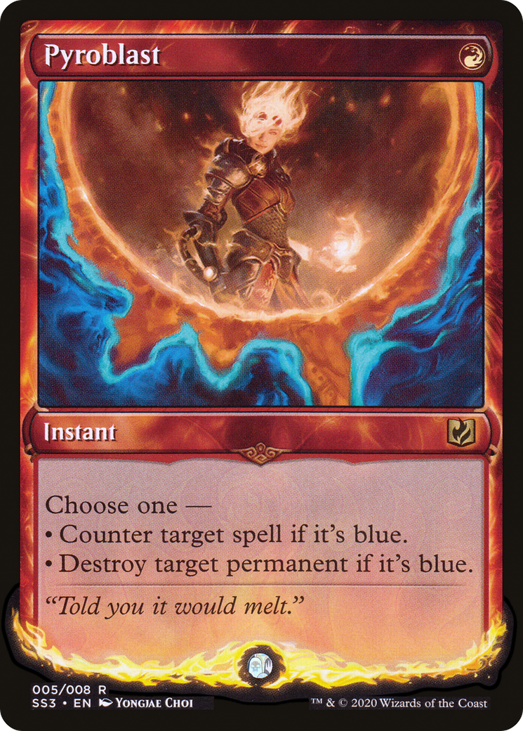 Pyroblast (SS3-005) - Signature Spellbook: Chandra - Magic The Gathering