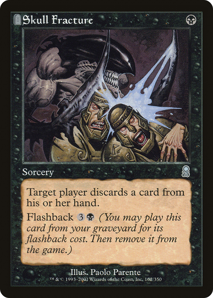 FOIL Skull Fracture (ODY-162) - Odyssey - Magic The Gathering