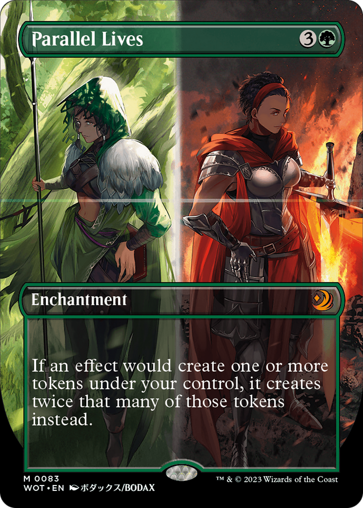 Parallel Lives (Anime Borderless) (WOT-083) - Wilds of Eldraine: Enchanting Tales - Magic The Gathering