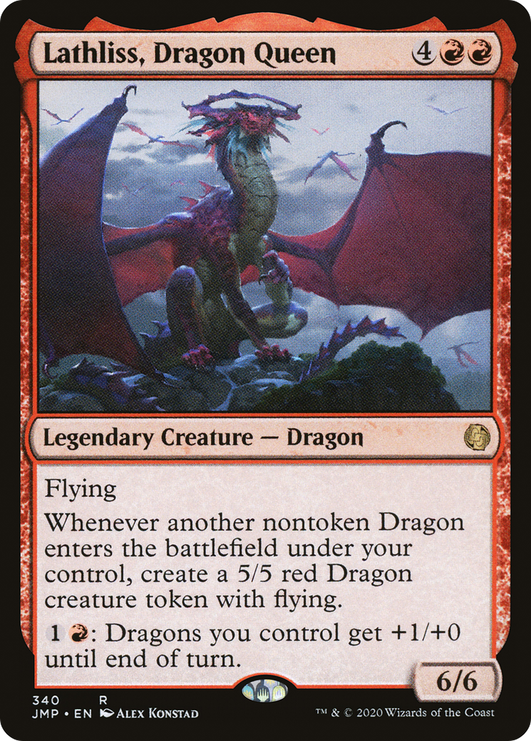 Lathliss, Dragon Queen (JMP-340) - Jumpstart - Magic The Gathering