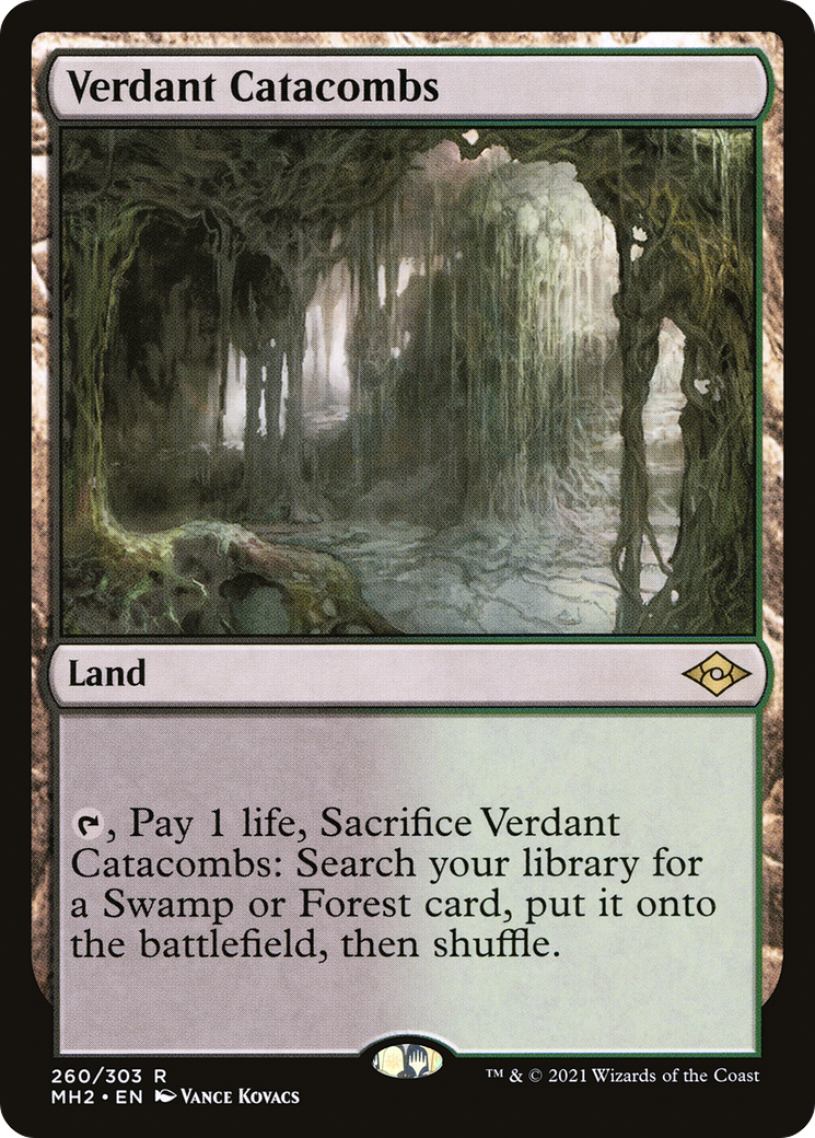FOIL Verdant Catacombs (MH2-260) - Modern Horizons 2 - Magic The Gathering