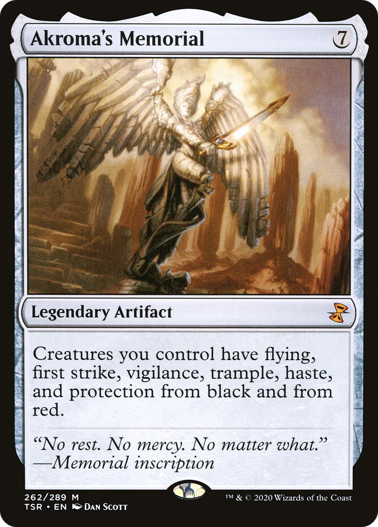 FOIL Akroma's Memorial (TSR-262) - Time Spiral Remastered - Magic The Gathering