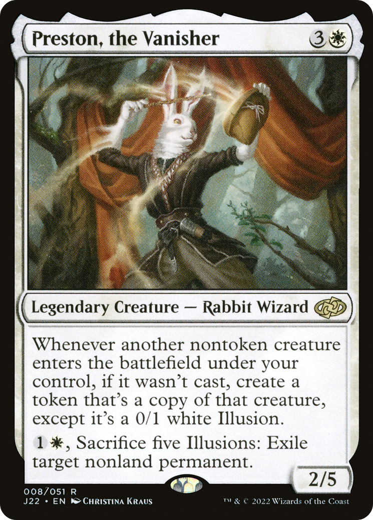Preston, the Vanisher (J22-008) - Jumpstart 2022 - Magic The Gathering