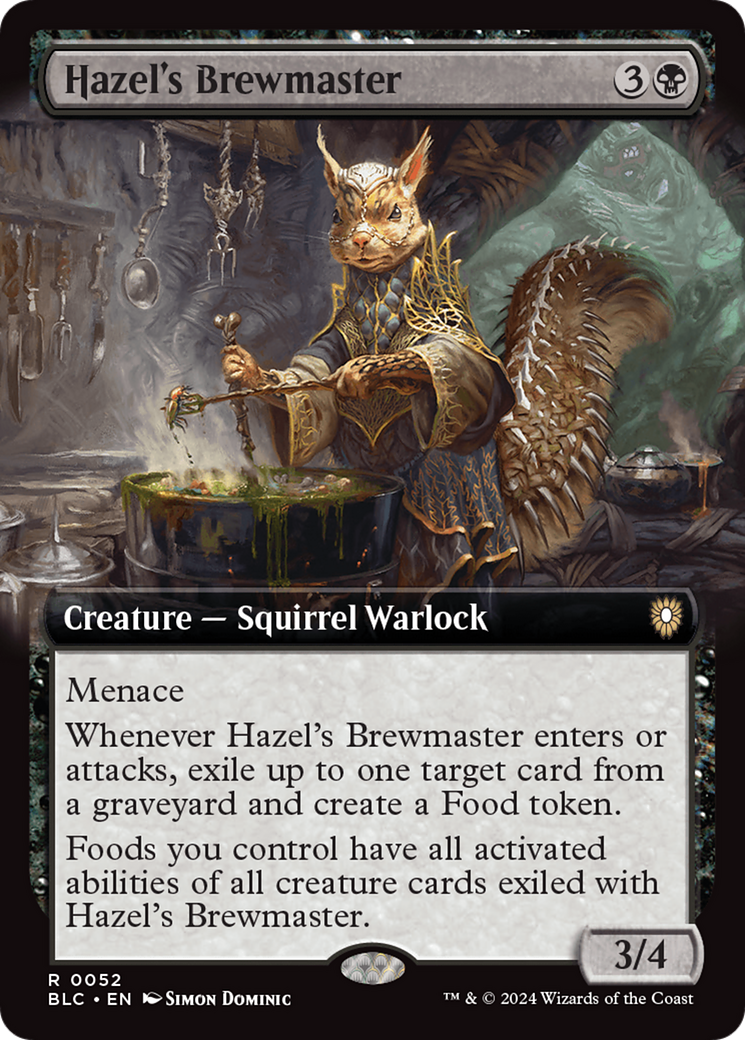 Hazel's Brewmaster (BLC-052) - Bloomburrow Commander - Magic The Gathering