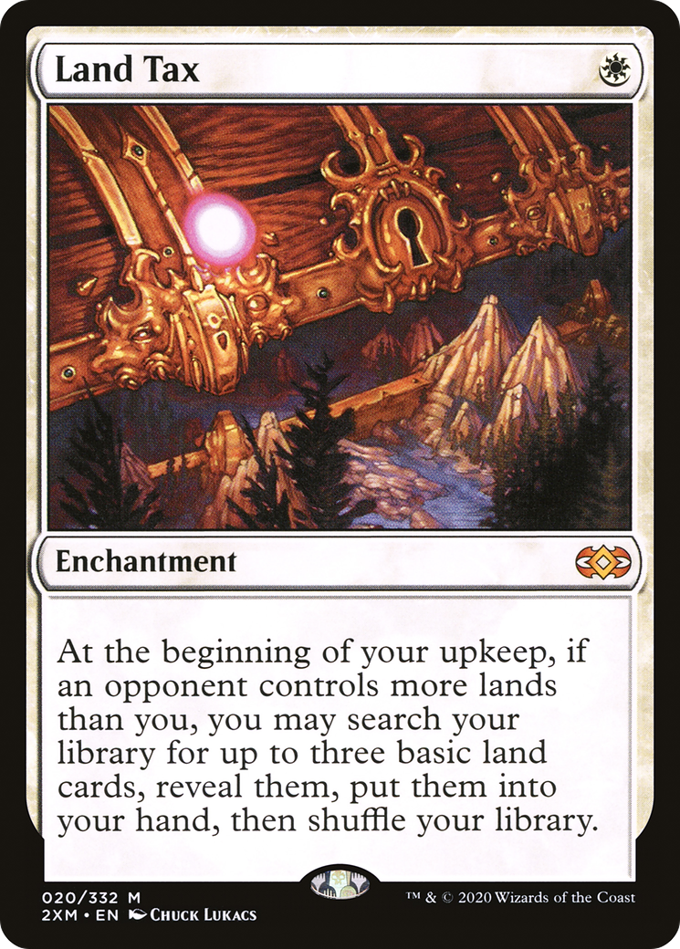 FOIL Land Tax (2XM-020) - Double Masters - Magic The Gathering