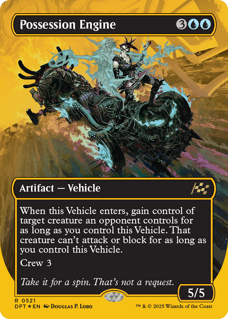 FOIL Possession Engine (DFT-521) - Aetherdrift - Magic The Gathering