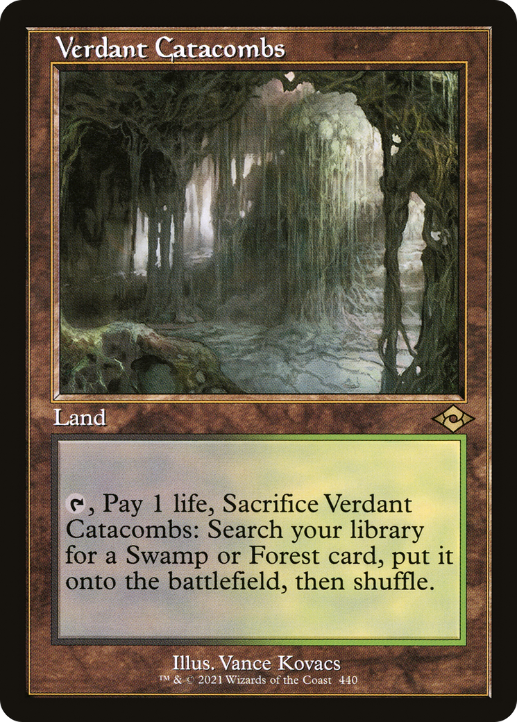 Verdant Catacombs (Retro Frame) (MH2-440) - Modern Horizons 2 - Magic The Gathering
